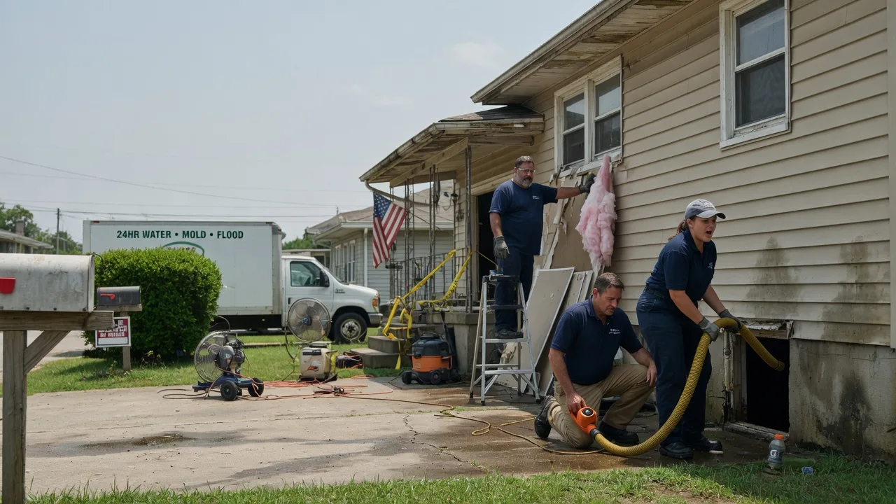 Water Damage Repair in Pope Army Airfield, NC near me